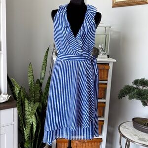 lavinia temple linen dress Lavinia Al Temple Summer Linen Dress Beige White Size S